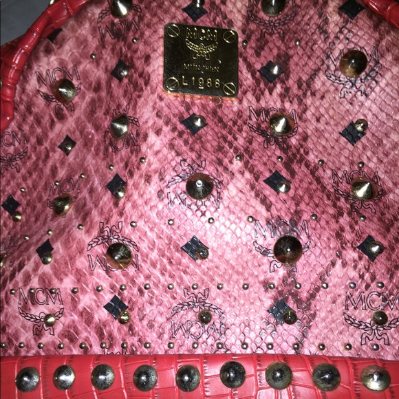 MCM STUDDED BACKPACK main image 7